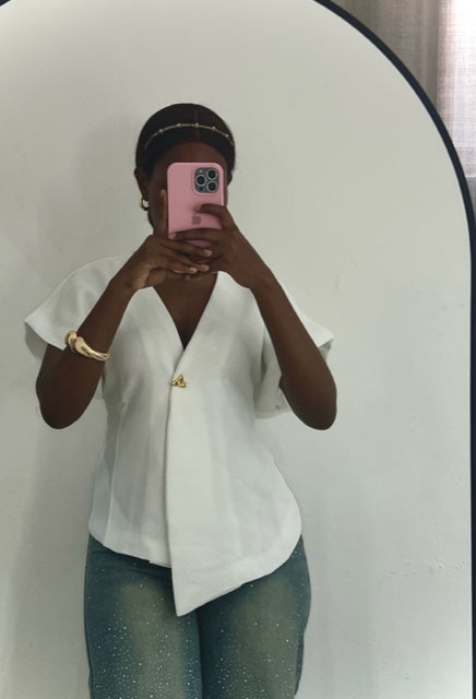 Blusa Wrap Luxe