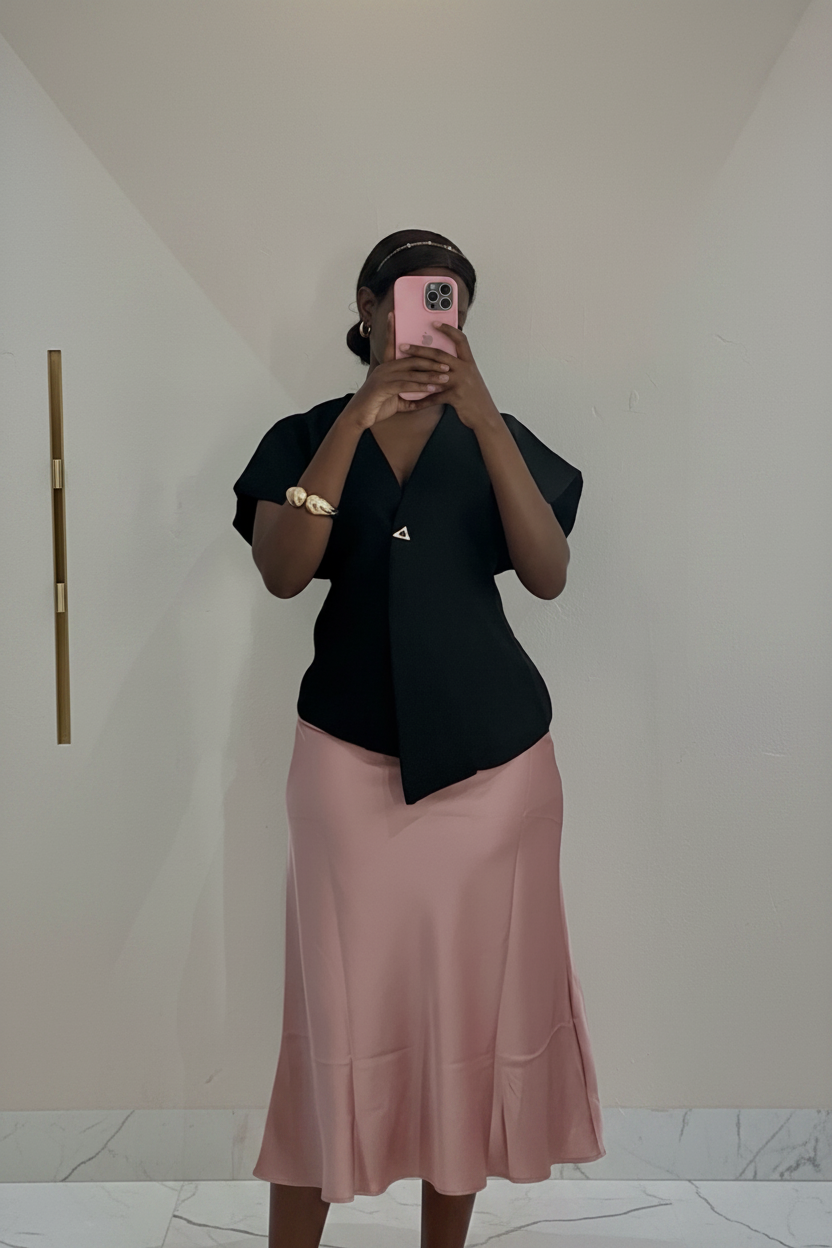 Blusa Wrap Luxe